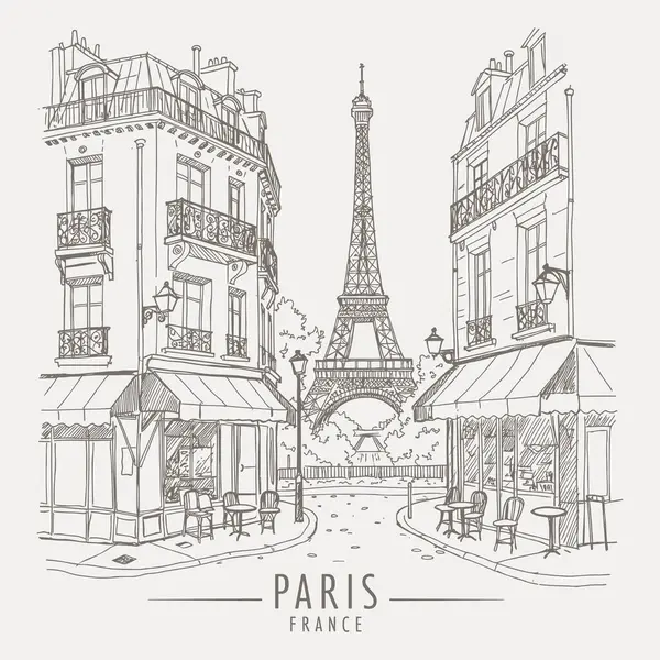 Tek renkli çizim Paris 'in özünü yansıtıyor, mimarisini ve simgesini gözler önüne seriyor..