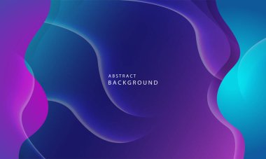 Soyut ışık kabarcığı arkaplanı. Parlak mavi ve pembe renklerle