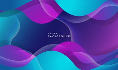 Soyut ışık kabarcığı arkaplanı. Parlak mavi ve pembe renklerle