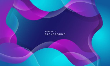 Soyut ışık kabarcığı arkaplanı. Parlak mavi ve pembe renklerle