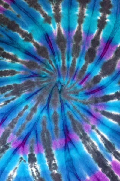 Spiral Colorful Tie Dye Pattern Full Frame Background — Stock Photo, Image