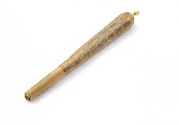 Beyazlatılmamış kağıtlı, Whit 'te izole edilmiş tek marihuana barı.