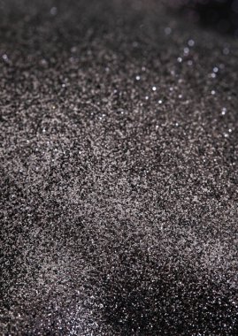 Eğri siyah parıltı yüzeyinin Seçici odak arkaplanı