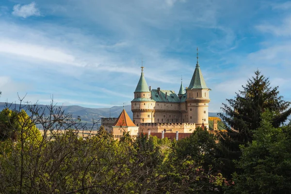 Bojnice Slovacchia Settembre 2021 Castello Medievale Romanico Bojnice Slovacco Bojnicky — Foto Stock