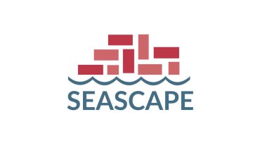 Logotype Marine. Vektör logo şablonu. Tasarım elementi. Deniz Burnu.