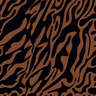 Zebra Stripes Seamless Pattern. Animal print background for fabric, textile, design, advertising banner.
