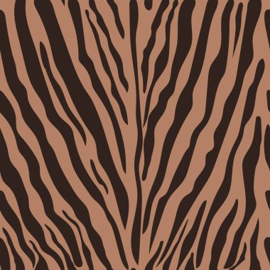 Zebra Stripes Seamless Pattern. Animal print background for fabric, textile, design, advertising banner.