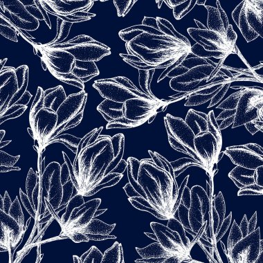 çiçek desenli vektör