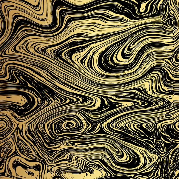 Золотой Мраморный Безморный Узор Мраморная Текстура Мраморная Текстура — стоковый вектор