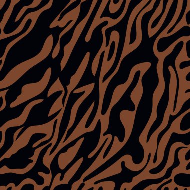 Zebra Stripes Seamless Pattern. Animal print background for fabric, textile, design, advertising banner.
