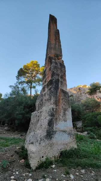 Cantera romana de El Mdol Tarragona Catalunya