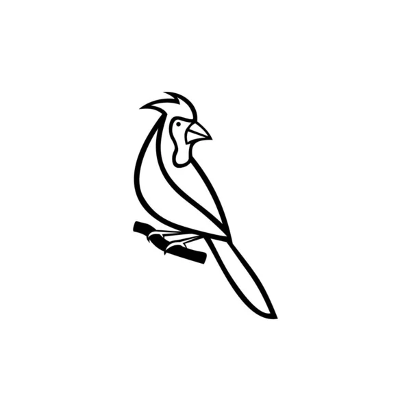 基本鸟类单色图标向量 — 图库矢量图片