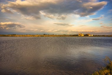 Albufera valencia, Peyzaj, günbatımı, yaz, göl, manzara, renkli, Idyllic, Gevşeme, rahatlama fotoğrafçılık