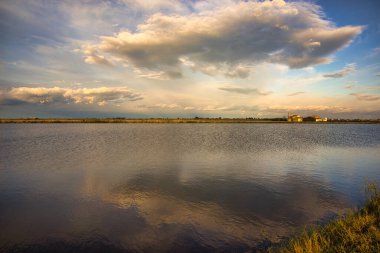 Albufera valencia, Peyzaj, günbatımı, yaz, göl, manzara, renkli, Idyllic, Gevşeme, rahatlama fotoğrafçılık