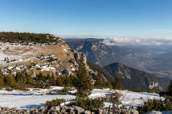 Rax dağı bulutların üstünde