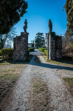 İtalya, Cassacco 'nun antik mimarisi. 