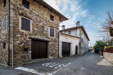 İtalya, Cassacco 'nun antik mimarisi. 