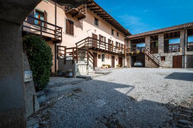 İtalya 'daki Cassacco köyünün mimari manzarası çok güzel..