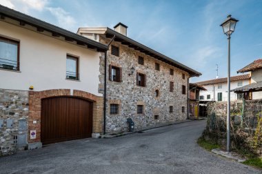 İtalya, Cassacco 'nun antik mimarisi. 