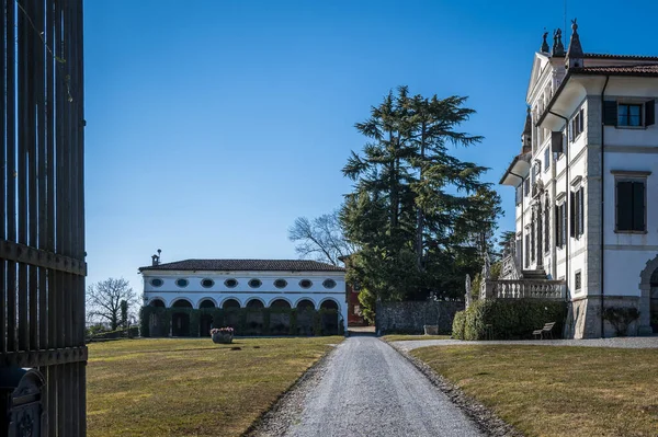 stock image Ancient architecture of Cassacco, Italy. 