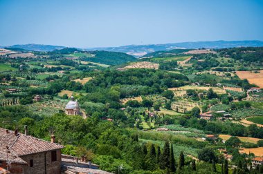 Toskana manzarası çok güzel.