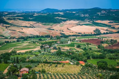 Toskana manzarası çok güzel.