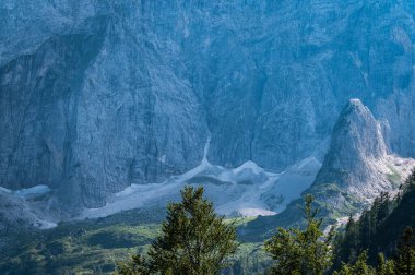 Dağların güzel manzarası, Sella Somdogna, İtalya 