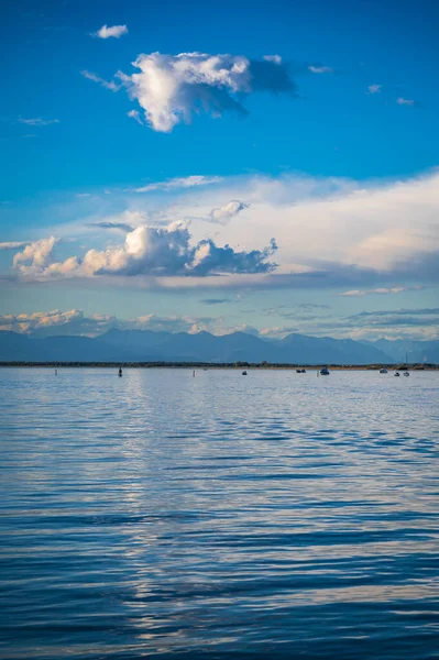意大利马拉诺泻湖美丽的景色 — 图库照片