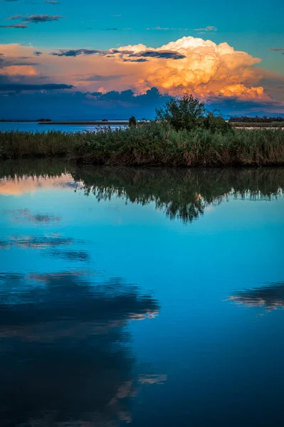 Beautiful View Marano Lagoon Italy — Stock Photo, Image