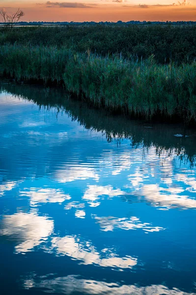 Bela Vista Lagoa Marano Itália — Fotografia de Stock