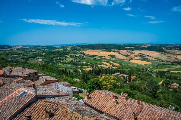 Schöne Aussicht Auf Die Toskanische Landschaft — Stockfoto