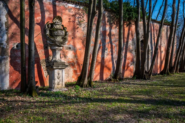 Villa Manin Venedik Valisi Nin Eski Konutu Günbatımının Renkleri Passariano — Stok fotoğraf