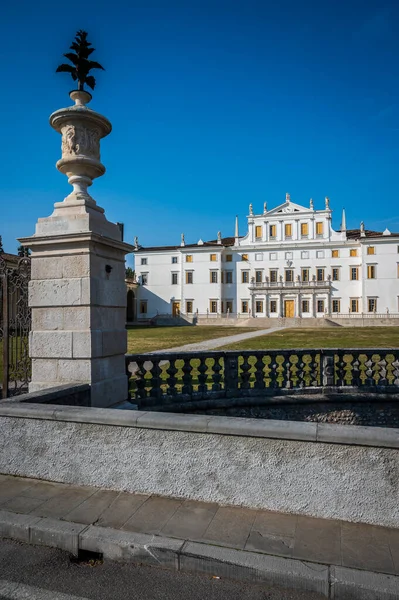 Villa Manin Velencei Dózse Egykori Rezidenciája Naplemente Színei Szenvedélyes Codroipo — Stock Fotó
