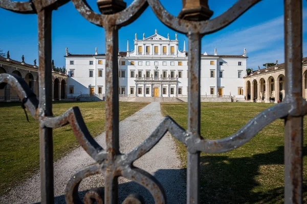 Villa Manin Residenza Del Doge Venezia Colori Del Tramonto Passariano — Foto Stock
