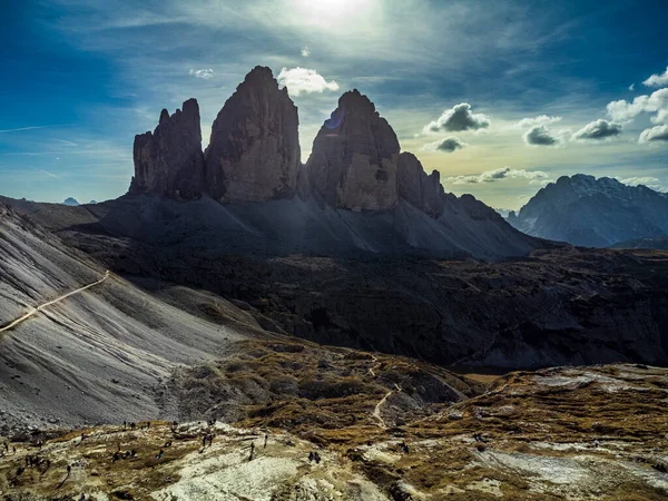 意大利Tre Cime Lavaredo山风景 — 图库照片
