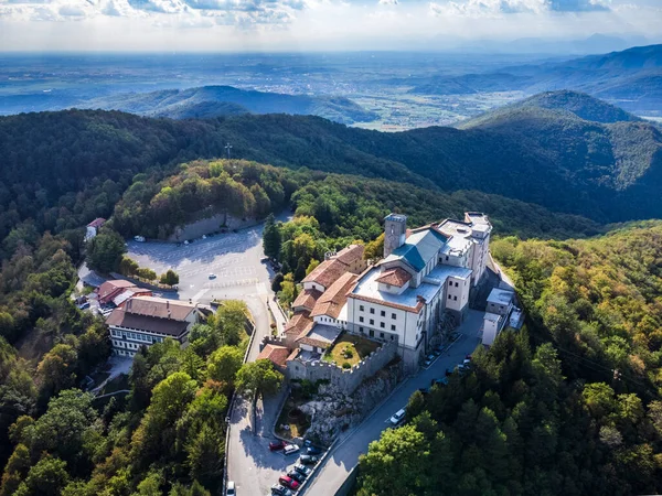 stock image The Sanctuary of Castelmonte. Cividale del Friuli