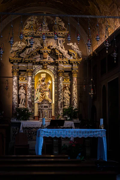 Santuario Castelmonte Vista Interior Cividale Del Friuli —  Fotos de Stock