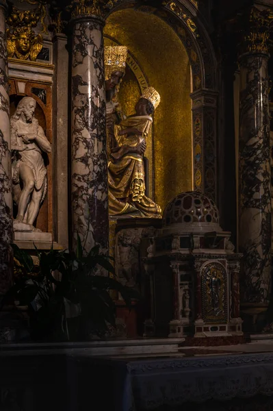 Святилище Кастельмонте Всередині Інтер Єру Cividale Del Friuli — стокове фото