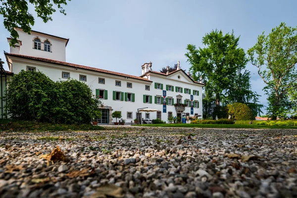 Moruzzo Italy May 2015 Facade Villa Savorgnan Brazza Located Heart — 图库照片