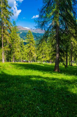 Val Fiscalina. Sesto Dolomitlerinin Çerçevesi.