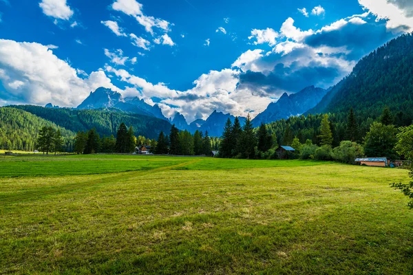 Val Fiscalina Rahmen Der Sextner Dolomiten — Stockfoto