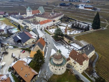 Abbazia di Novacella 'nın güzel manzarası