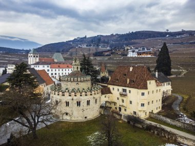 Abbazia di Novacella 'nın güzel manzarası