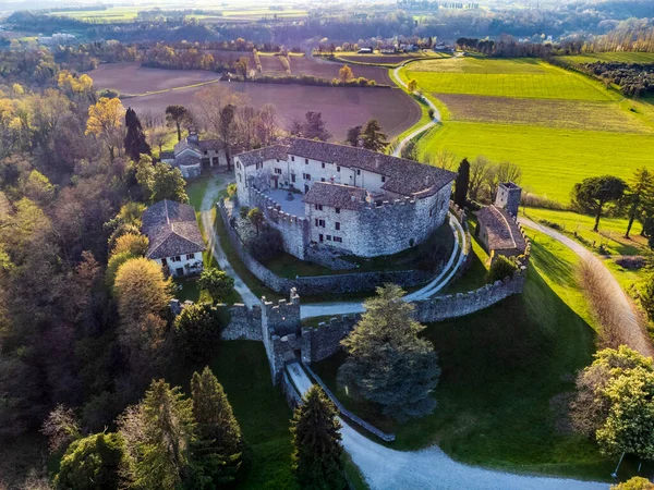 Beautiful View Arcano Castle Complex Italy — Stock Photo, Image