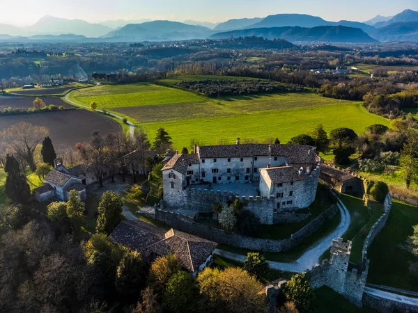 Beautiful View Arcano Castle Complex Italy — Stock Photo, Image