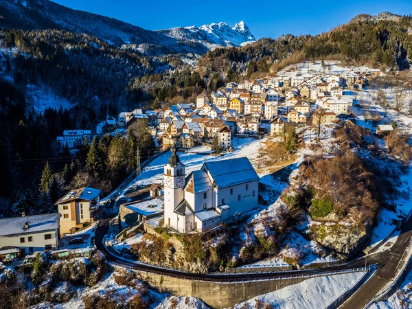 Beautiful Aerial View Rigolato City Italy — Stock Photo, Image