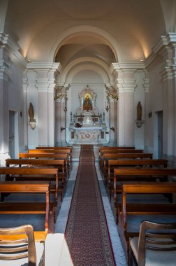 Cassacco Kalesi içeriden 