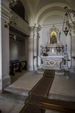 Cassacco Kalesi içeriden 