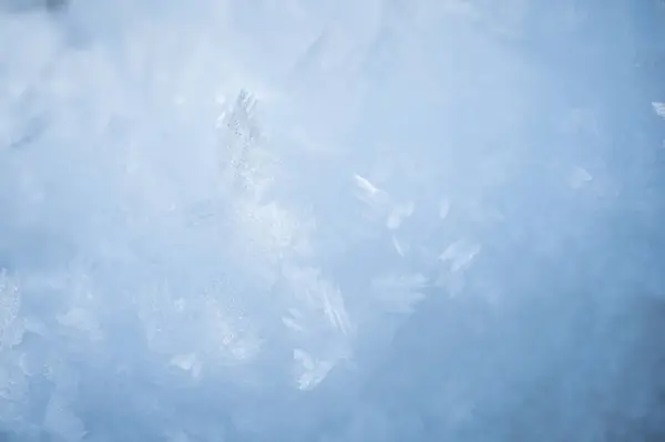 Mavi kış kar arka plan