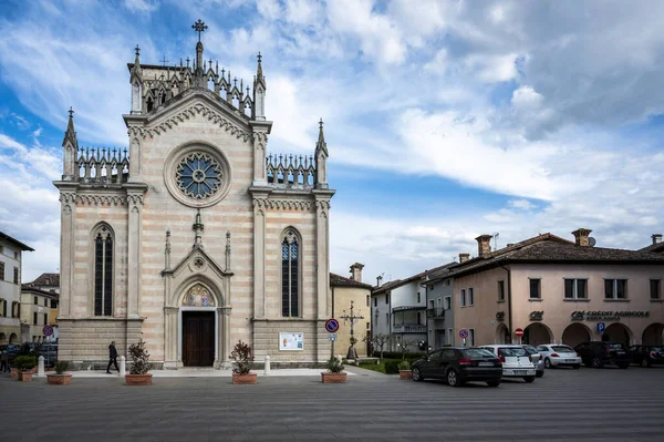 Duomo Valvasone Italy — Stock Photo, Image